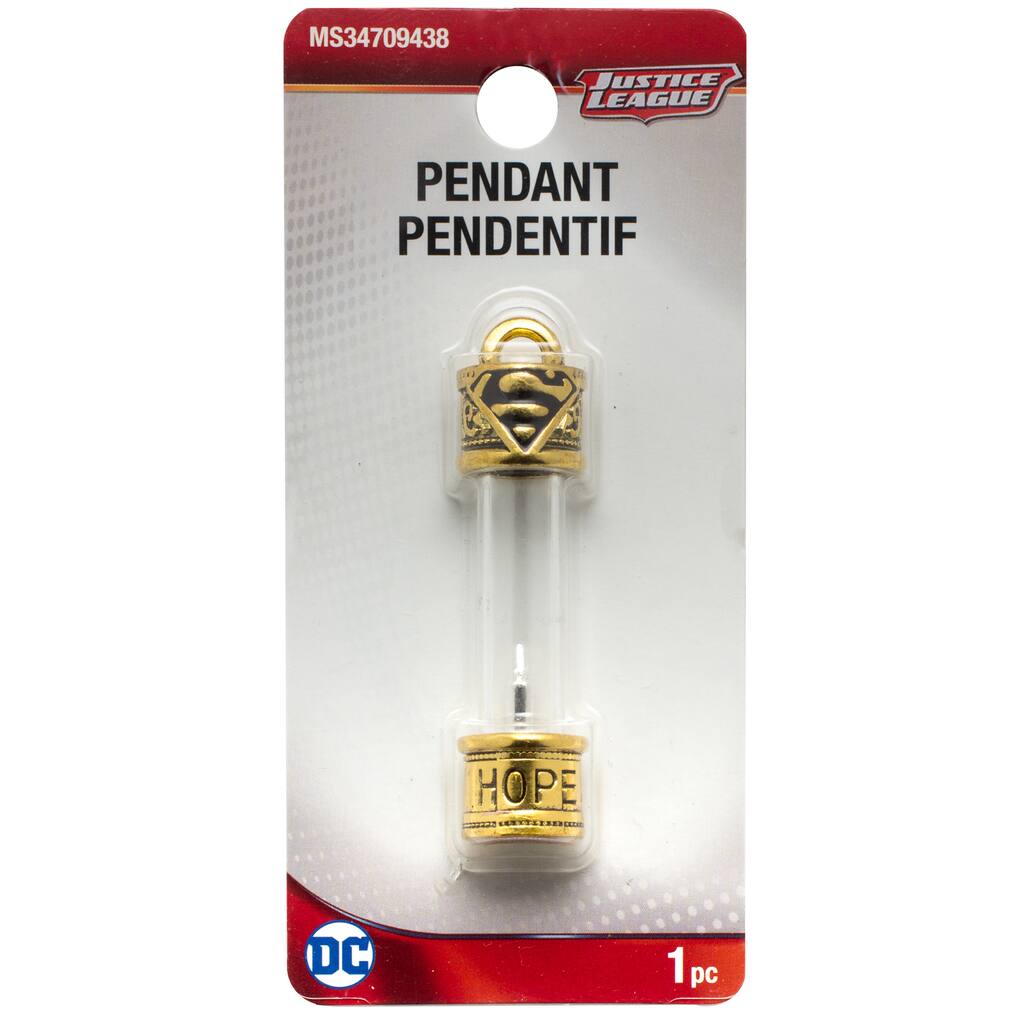Shop For The C Dc Comics Superman Vial Pendant At Michaels
